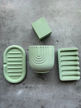 Cargar imagen en el visor de la galería, ACCESORIOS DE BAÑO DE HORMIGÓN