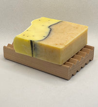 Load image into Gallery viewer, LEMON POPPYSEED HANDCRAFTED SOAP
