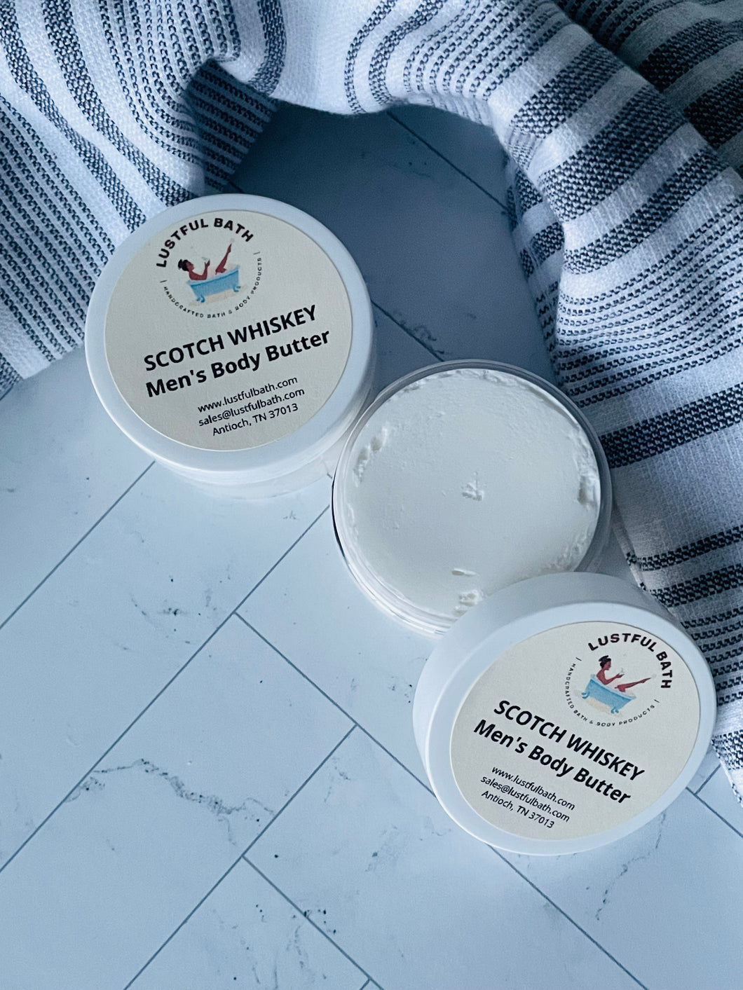 SCOTCH WHISKEY MEN'S BODY BUTTER